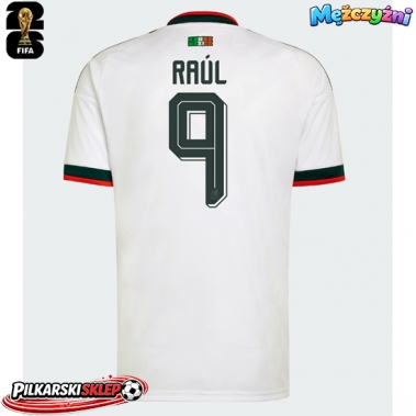 Meksyk Raul Jimenez #9 Koszulka Wyjazdowa MŚ 2026 Krótki Rękaw
