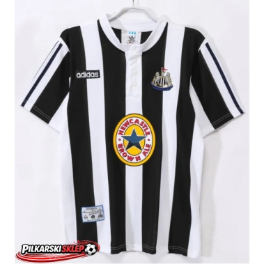 Newcastle United 1995-1997 Koszulka Retro Podstawowa Krótki Rękaw