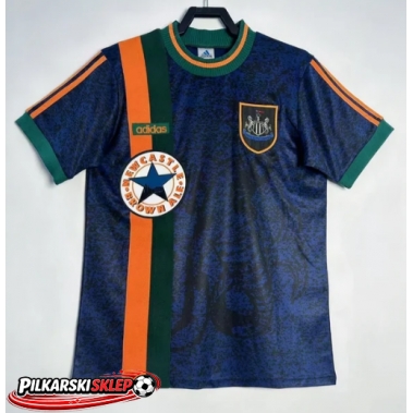 Newcastle United 1997-1998 Koszulka Retro Wyjazdowa Krótki Rękaw