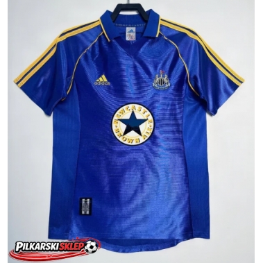 Newcastle United 1998-1999 Koszulka Retro Wyjazdowa Krótki Rękaw