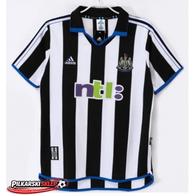 Newcastle United 2000-2001 Koszulka Retro Podstawowa Krótki Rękaw