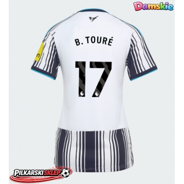 Newcastle United Bazoumana Toure #17 Koszulka Podstawowa damskie 2026-27 Krótki Rękaw