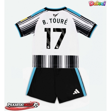 Newcastle United Bazoumana Toure #17 Koszulka Podstawowa dzieci 2026-27 Krótki Rękaw (+ krótkie spodenki)