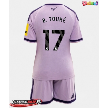 Newcastle United Bazoumana Toure #17 Koszulka Trzecia dzieci 2026-27 Krótki Rękaw (+ krótkie spodenki)