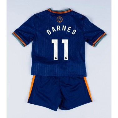 Newcastle United Harvey Barnes #11 Koszulka Trzecia dzieci 2025-26 Krótki Rękaw (+ krótkie spodenki)
