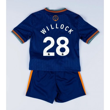Newcastle United Joe Willock #28 Koszulka Trzecia dzieci 2025-26 Krótki Rękaw (+ krótkie spodenki)
