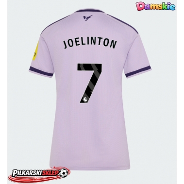 Newcastle United Joelinton #7 Koszulka Trzecia damskie 2026-27 Krótki Rękaw
