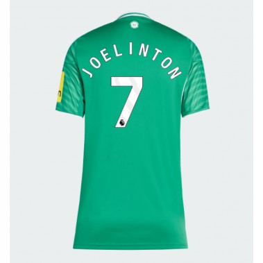 Newcastle United Joelinton #7 Koszulka Wyjazdowa damskie 2025-26 Krótki Rękaw