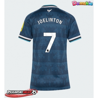Newcastle United Joelinton #7 Koszulka Wyjazdowa damskie 2026-27 Krótki Rękaw