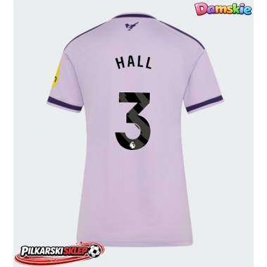 Newcastle United Lewis Hall #3 Koszulka Trzecia damskie 2026-27 Krótki Rękaw