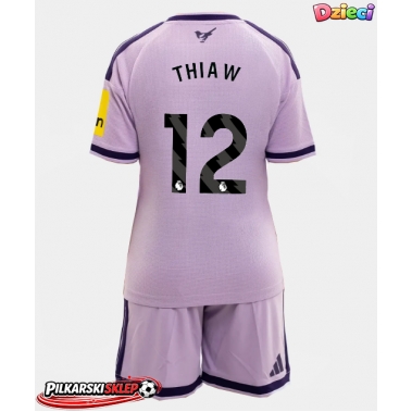 Newcastle United Malick Thiaw #12 Koszulka Trzecia dzieci 2026-27 Krótki Rękaw (+ krótkie spodenki)