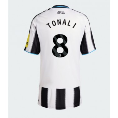 Newcastle United Sandro Tonali #8 Koszulka Podstawowa damskie 2025-26 Krótki Rękaw