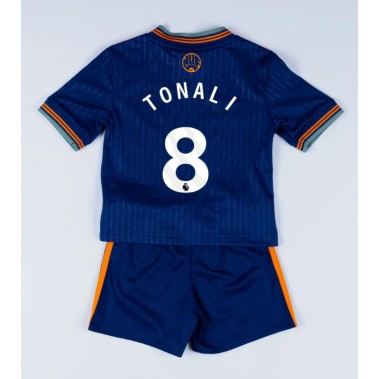 Newcastle United Sandro Tonali #8 Koszulka Trzecia dzieci 2025-26 Krótki Rękaw (+ krótkie spodenki)