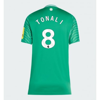 Newcastle United Sandro Tonali #8 Koszulka Wyjazdowa damskie 2025-26 Krótki Rękaw