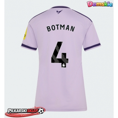 Newcastle United Sven Botman #4 Koszulka Trzecia damskie 2026-27 Krótki Rękaw