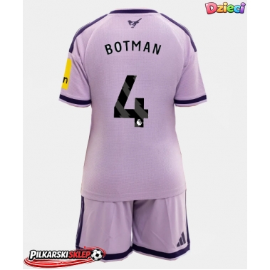 Newcastle United Sven Botman #4 Koszulka Trzecia dzieci 2026-27 Krótki Rękaw (+ krótkie spodenki)