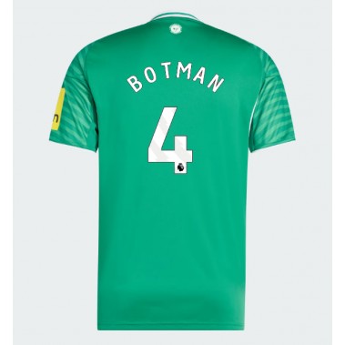 Newcastle United Sven Botman #4 Koszulka Wyjazdowa 2025-26 Krótki Rękaw Newcastle United Sven Botman #4 Koszulka Wyjazdowa 2025-26 Krótki Rękaw