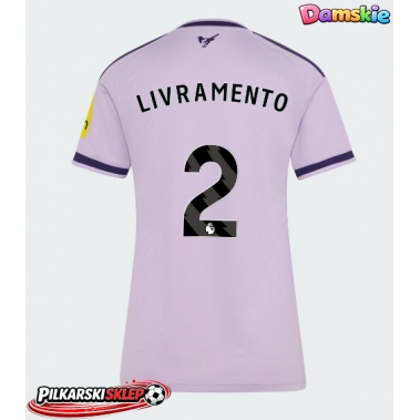 Newcastle United Tino Livramento #2 Koszulka Trzecia damskie 2026-27 Krótki Rękaw