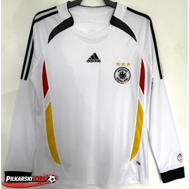Niemcy 2006 Koszulka Retro Podstawowa Długi Rękaw