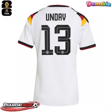 Niemcy Deniz Undav #13 Koszulka Podstawowa damskie MŚ 2026 Krótki Rękaw