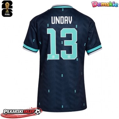 Niemcy Deniz Undav #13 Koszulka Wyjazdowa damskie MŚ 2026 Krótki Rękaw