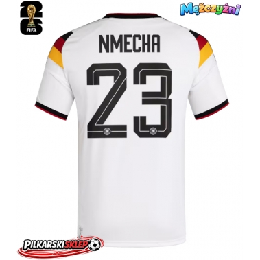 Niemcy Felix Nmecha #23 Koszulka Podstawowa MŚ 2026 Krótki Rękaw
