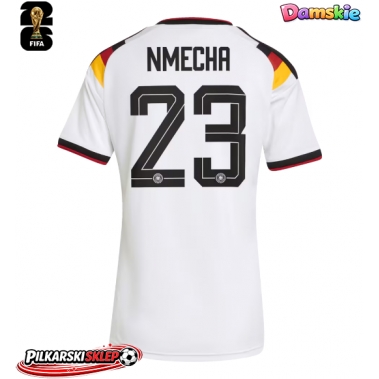 Niemcy Felix Nmecha #23 Koszulka Podstawowa damskie MŚ 2026 Krótki Rękaw