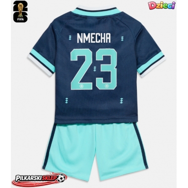 Niemcy Felix Nmecha #23 Koszulka Wyjazdowa dzieci MŚ 2026 Krótki Rękaw (+ krótkie spodenki)