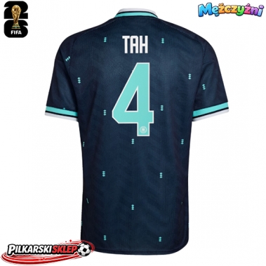 Niemcy Jonathan Tah #4 Koszulka Wyjazdowa MŚ 2026 Krótki Rękaw