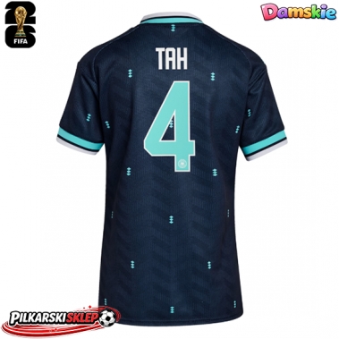 Niemcy Jonathan Tah #4 Koszulka Wyjazdowa damskie MŚ 2026 Krótki Rękaw