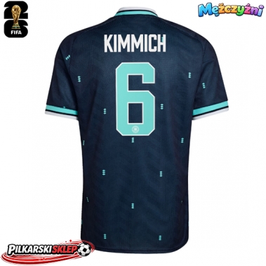 Niemcy Joshua Kimmich #6 Koszulka Wyjazdowa MŚ 2026 Krótki Rękaw