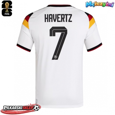 Niemcy Kai Havertz #7 Koszulka Podstawowa MŚ 2026 Krótki Rękaw