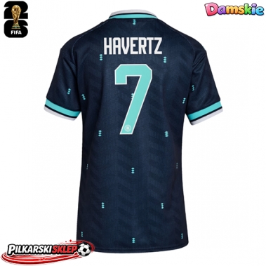 Niemcy Kai Havertz #7 Koszulka Wyjazdowa damskie MŚ 2026 Krótki Rękaw