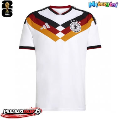 Niemcy Koszulka Podstawowa MŚ 2026 Krótki Rękaw