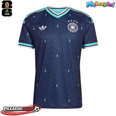 Niemcy Koszulka Wyjazdowa MŚ 2026 Krótki Rękaw