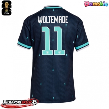 Niemcy Nick Woltemade #11 Koszulka Wyjazdowa damskie MŚ 2026 Krótki Rękaw