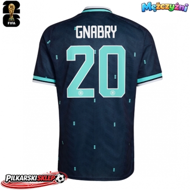 Niemcy Serge Gnabry #20 Koszulka Wyjazdowa MŚ 2026 Krótki Rękaw