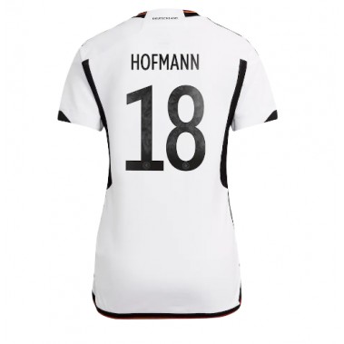 Njemačka Jonas Hofmann #18 Koszulka Podstawowa damskie MŚ 2022 Krótki Rękaw
