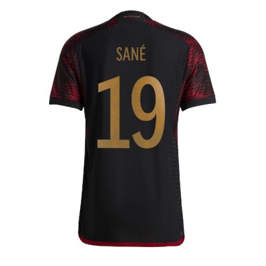 Njemačka Leroy Sane #19 Koszulka Wyjazdowa MŚ 2022 Krótki Rękaw