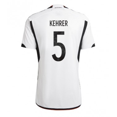 Njemačka Thilo Kehrer #5 Koszulka Podstawowa MŚ 2022 Krótki Rękaw