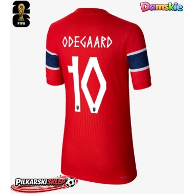 Norwegia Martin Odegaard #10 Koszulka Podstawowa damskie MŚ 2026 Krótki Rękaw
