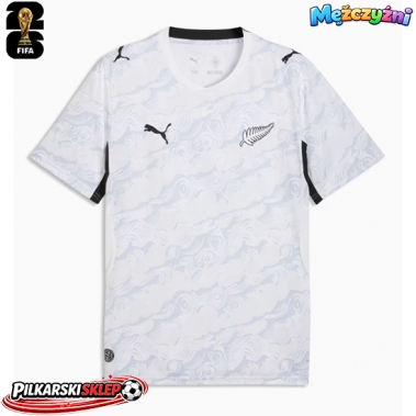 Nowa Zelandia Koszulka Wyjazdowa MŚ 2026 Krótki Rękaw
