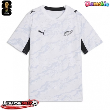 Nowa Zelandia Koszulka Wyjazdowa damskie MŚ 2026 Krótki Rękaw