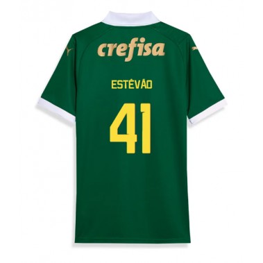 Palmeiras Estevao Willian #41 Koszulka Podstawowa 2024-25 Krótki Rękaw