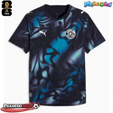 Paragwaj Koszulka Wyjazdowa MŚ 2026 Krótki Rękaw