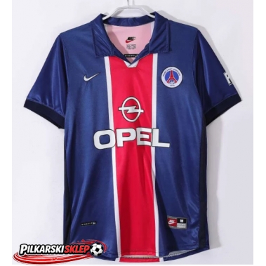 Paris Saint-Germain 1998-1999 Koszulka Retro Podstawowa Krótki Rękaw