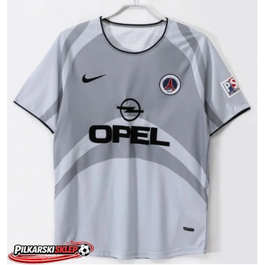 Paris Saint-Germain 2001-2002 Koszulka Retro Wyjazdowa Krótki Rękaw