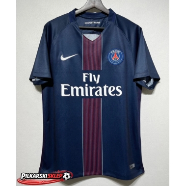 Paris Saint-Germain 2016-2017 Koszulka Retro Podstawowa Krótki Rękaw