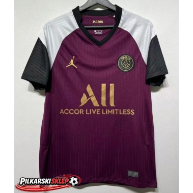 Paris Saint-Germain 2020-2021 Koszulka Retro Trzecia Krótki Rękaw