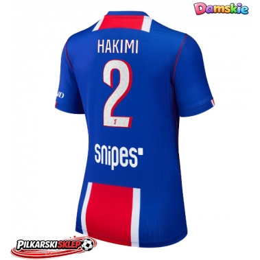 Paris Saint-Germain Achraf Hakimi #2 Koszulka Podstawowa damskie 2026-27 Krótki Rękaw